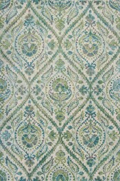 KAS Stella Ivory and Teal Parisian 6256